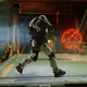 Screenshot from DOOM multiplayer, which was developed by Certain Affinity